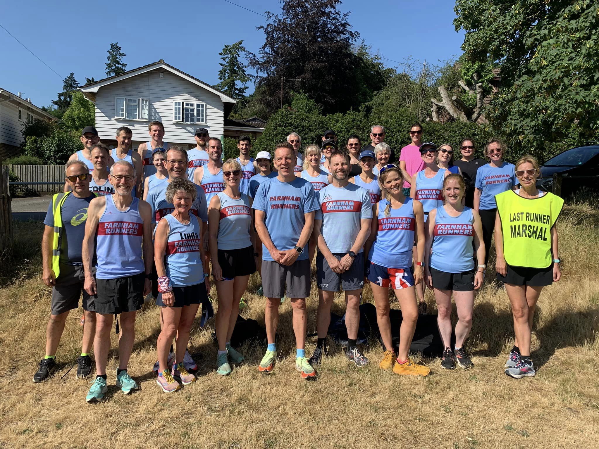 Farnham Runners hold annual club championships in the heat