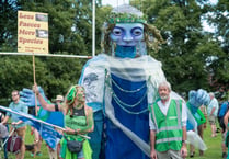 Save River Wye event sees parade through town