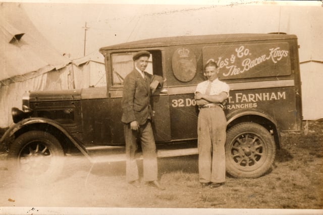 What can you tell us about the reign of Farnham's 'bacon kings'?