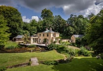 Country house for sale has its own Victorian water garden 
