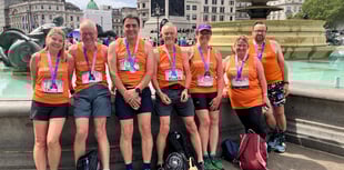 Alton couple complete 13th and final run in memory of daughter