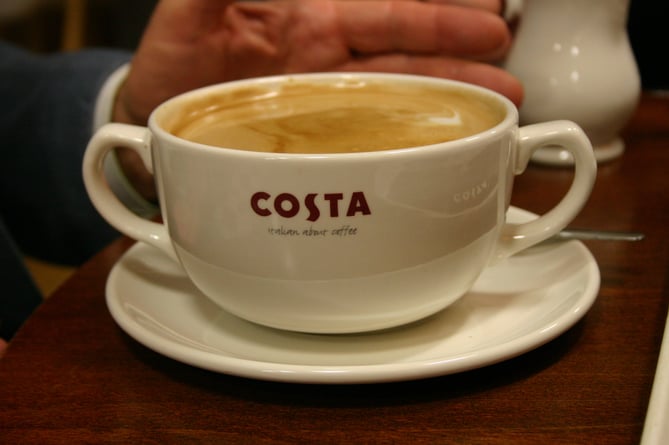 Cup of Costa Coffee