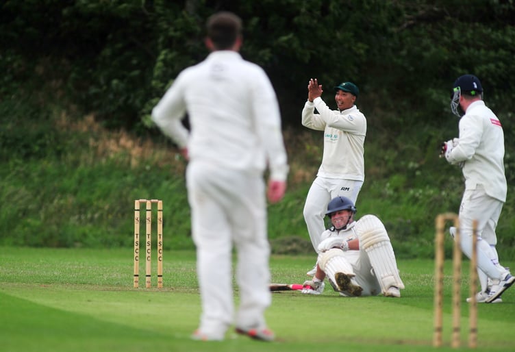 Devon Cricket League C Division East. Teignmouth and Shaldon versus Shobrooke Park