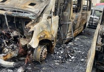 Shocking images show devastating aftermath of arson attack 