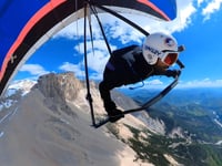 Former Sky Surfing Club member swaps the Downs for The Alps