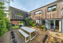 Modern home to rent sits in "idyllic" location - with two gardens 