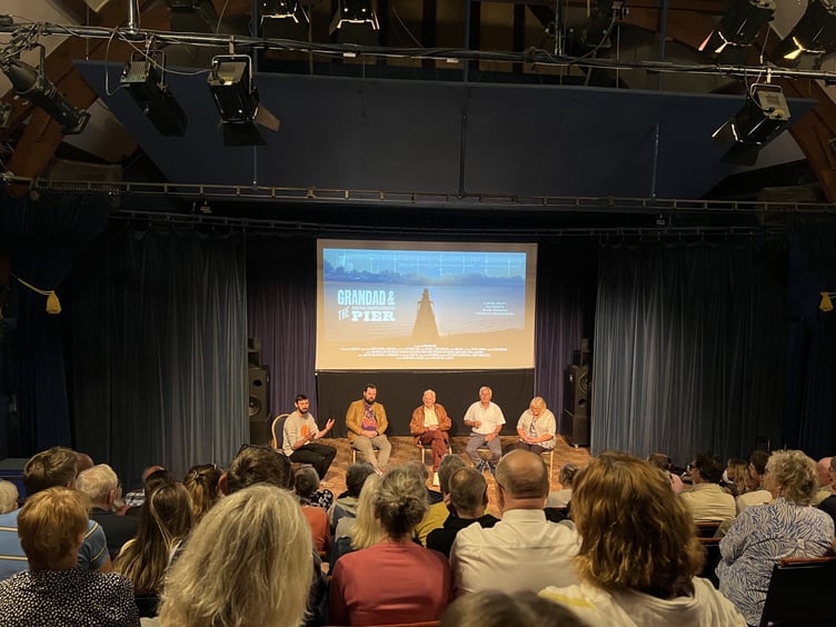 Grandad and the Pier was shown at Erin Art Centre in Port Erin last week