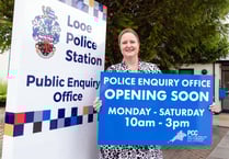 Reopening of Looe Police Station’s front desk will be positive for town