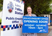 Reopening of Looe Police Station’s front desk will be positive for town