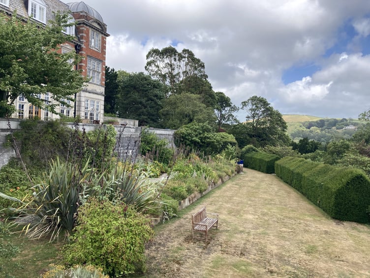 The Captain’s Garden where the future Queen Elizabeth II and Duke of Edinburgh met
