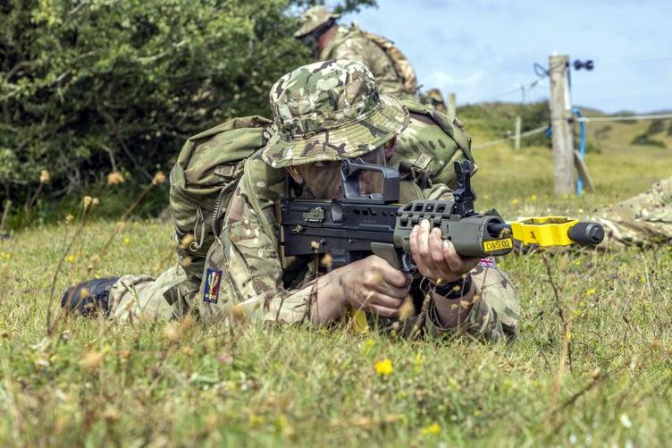 Around 40 RAF air cadets have taken part in exercise Pagan Warrior on Penhale training area near RAF St Mawgan, Cornwall.
The exercise develops their leadership and fieldcraft expertise across a range of scenarios over 5 days. The exercise receives support from many RAF cadet adult volunteers and regular personnel.