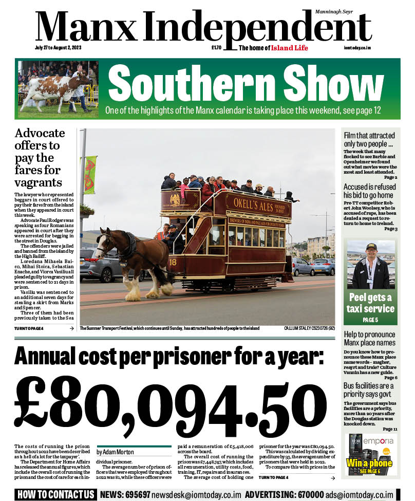 Manx Independent, July 27, 2023