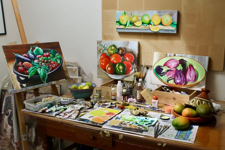 Artwork by Margie O'Brien.