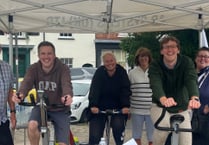 Crediton Connect sponsored bike ride has raised £500 to-date
