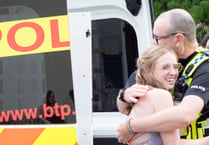 British Transport Police van took group of students to Summer Ball!
