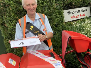 Legendary Petersfield and Liss postman delivers last post