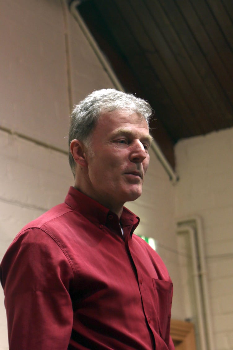 Braaid Eisteddfod Braaid Hall Braaid.
Courtney Heading recites poetry.