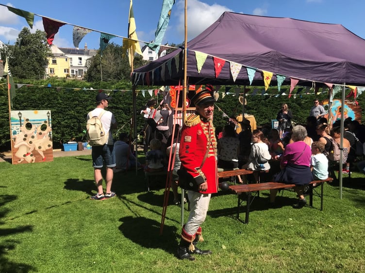 Uncle Taco at the ‘Love Your Park’ event