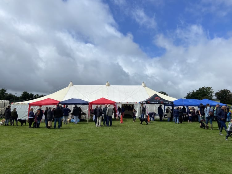 Cutcombe Fete and Dog Show was well attended despite the weather.