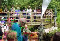 Rubber duckies make a splash at the Deadwater Valley Trust Duck Race