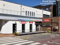 <p>Patients are asked to limit the number of people accompanying them in the Royal Surrey's A&E during the transformation</p>