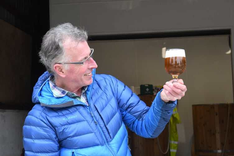 Kaneen’s Brewery based in Union Mills - pictured is proprietor Peter Kaneen