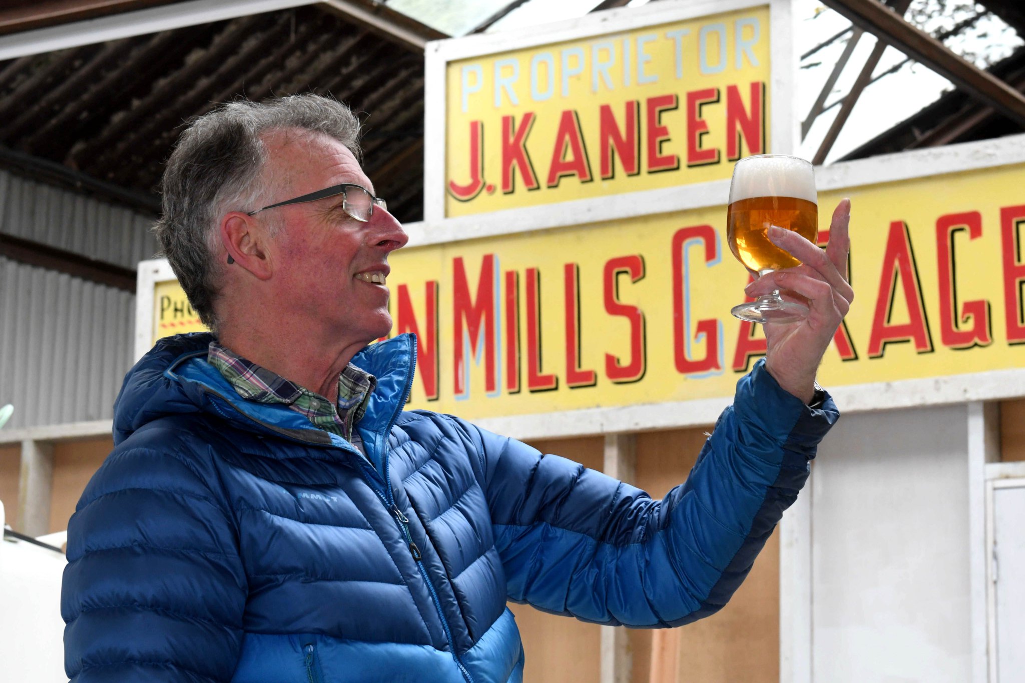 Kaneen’s Brewery based in Union Mills - pictured is proprietor Peter Kaneen
