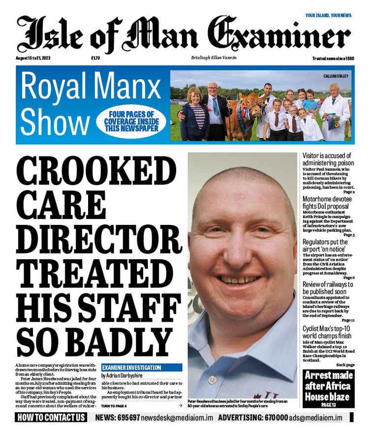 Isle of Man Examiner, August 15, 2023