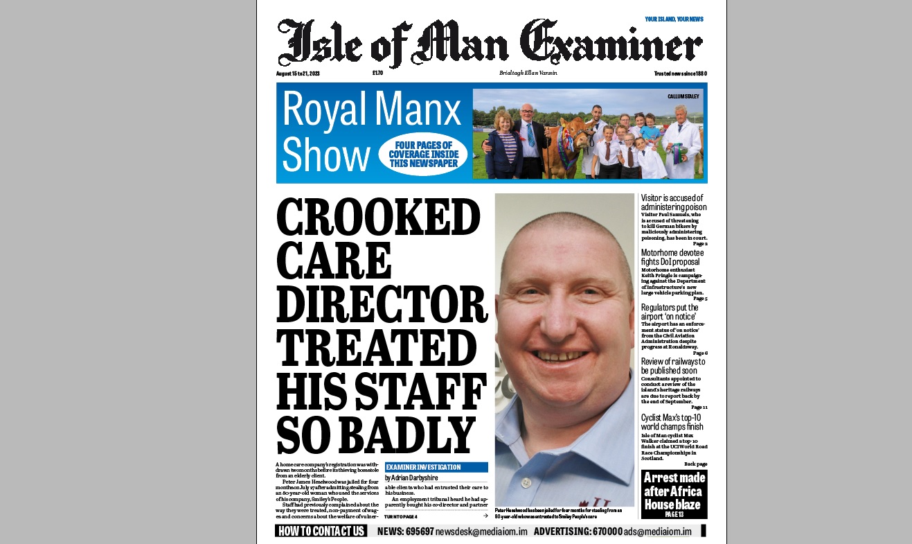 Isle of Man Examiner, August 15, 2023