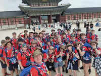 Scouts make most of jamboree ordeal in Korean capital
