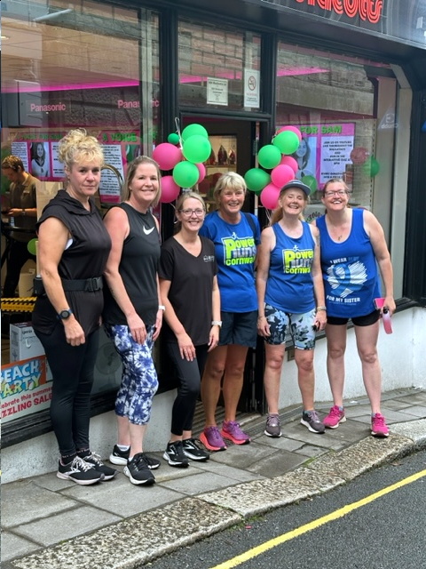 The team at HBH Woolacotts held a 24 hour walkathon to support a local woman