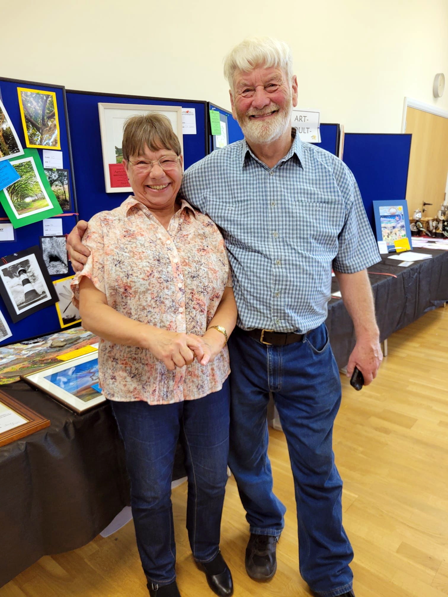Vice presidents David and Pam Langley