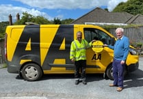 70 years and John's still driving with the AA