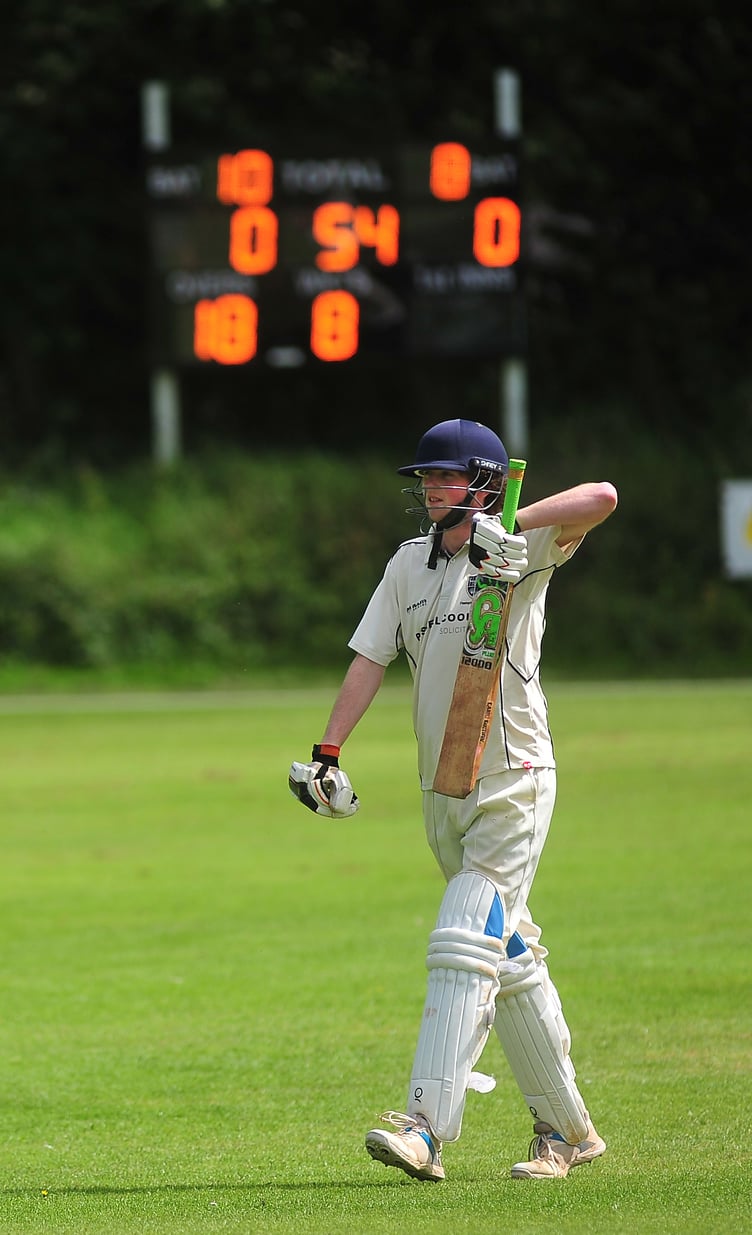Devon Cricket League F Division West. Ashburton 2nd XI versus South Brent 1st XI