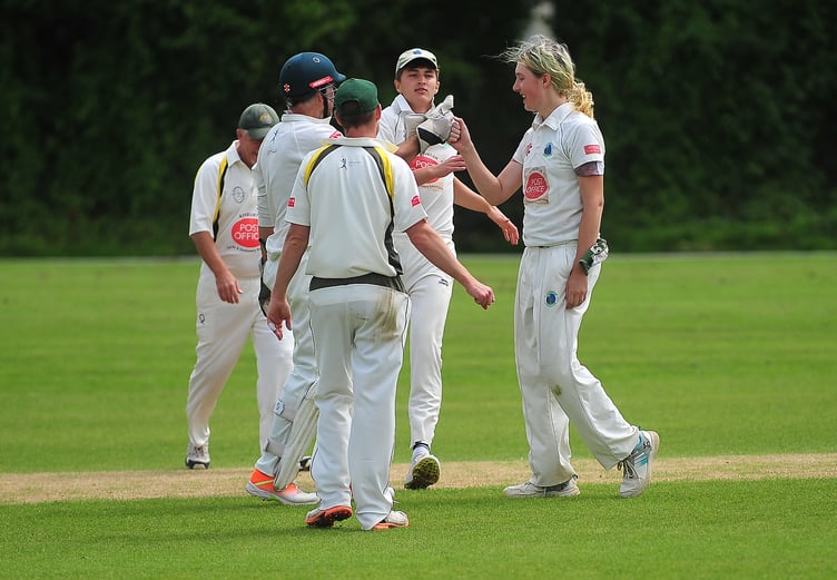Devon Cricket League F Division West. Ashburton 2nd XI versus South Brent 1st XI