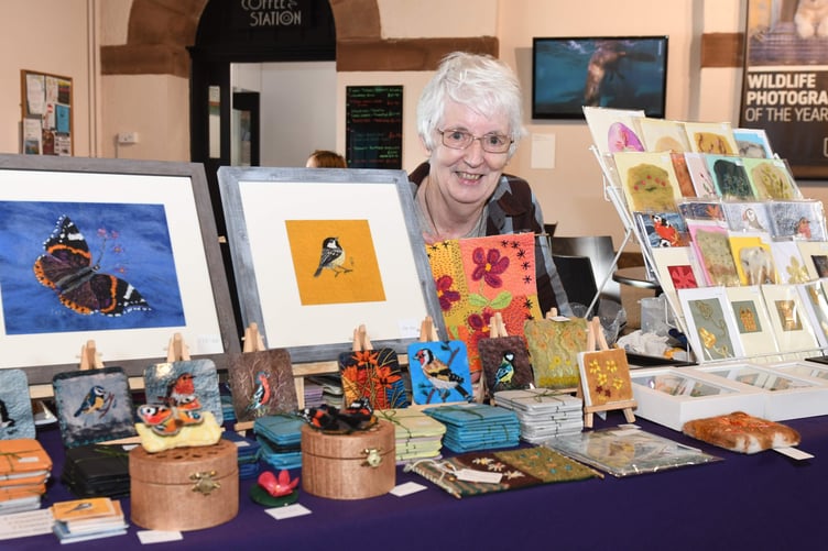 The second weekend of the 2023 Isle of Man Art Festival - Pat Kelly of ‘PATK’ textiles