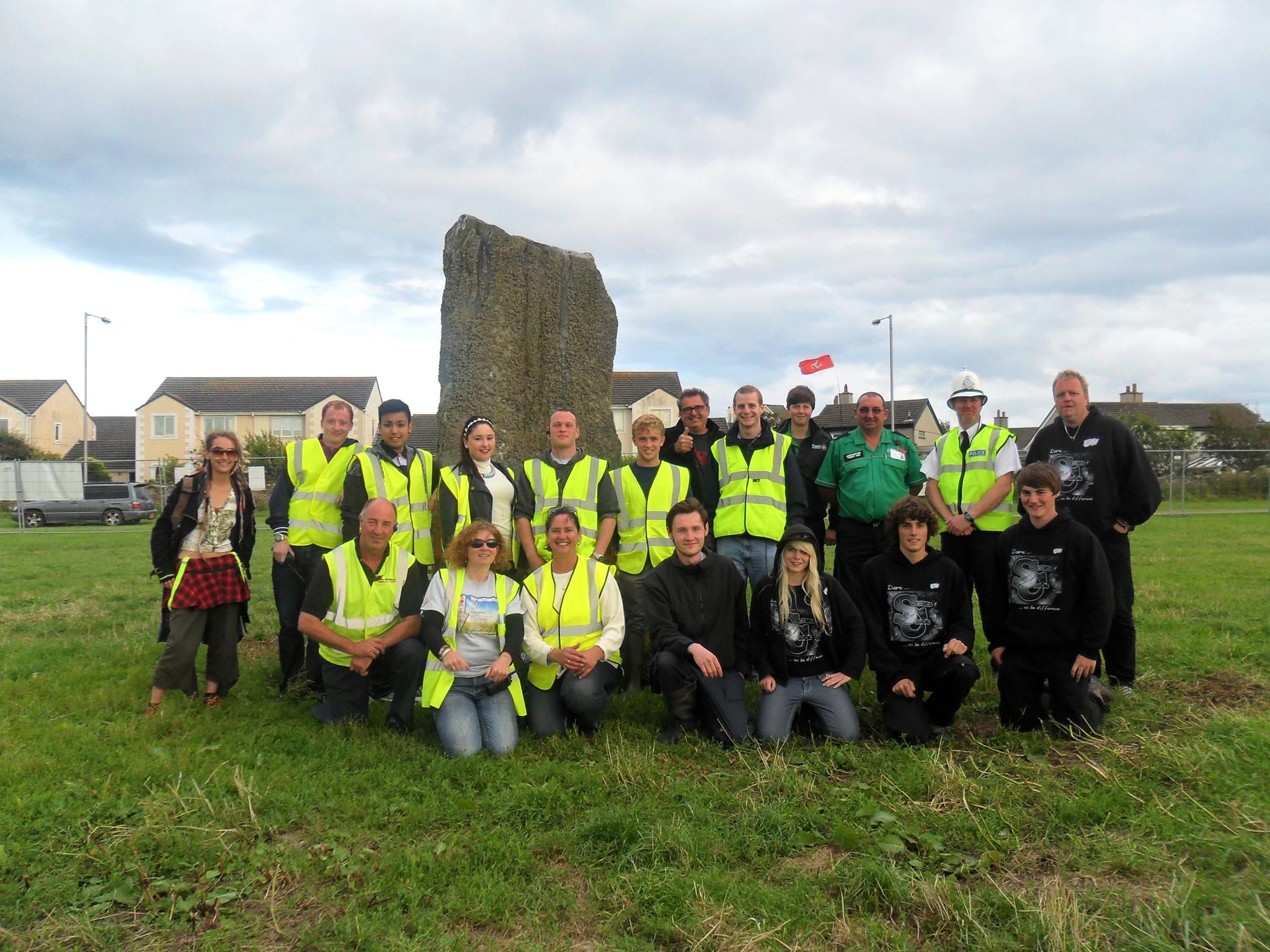 Deep South Festival at its original location, Port St Mary’s Stone Field