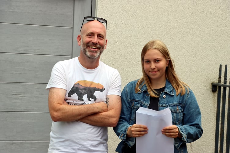 Teignmouth Community School is celebrating the excellent Level 3 outcomes of its sixth form students. Pictures: Teignmouth Community School (17-8-23)
