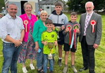 Fierce competition at Llanddewi Brefi Show