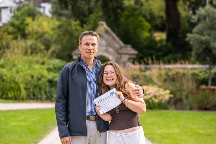 Students at Exeter College did well with their A Level results.