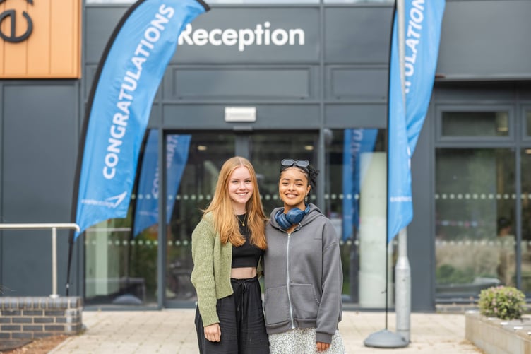 Students at Exeter College did well with their A Level results.