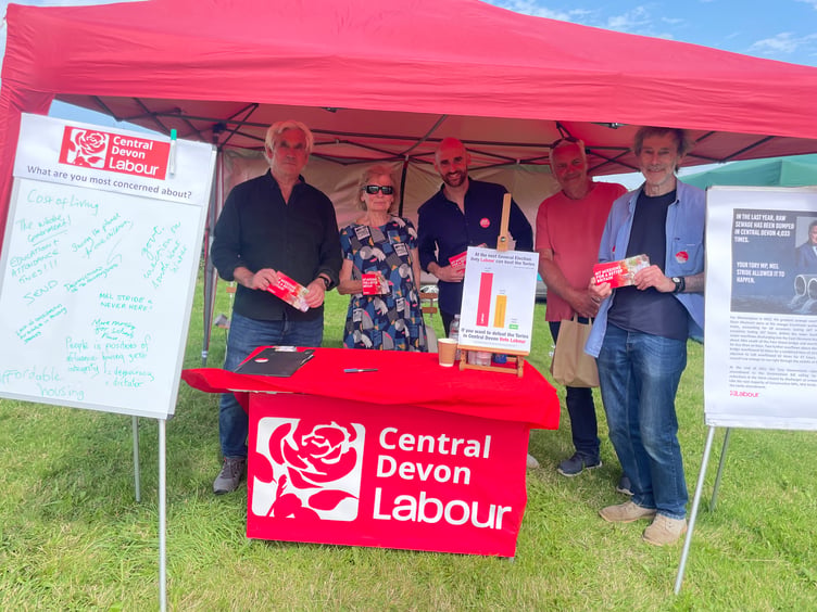 The Labour Party stand. AQ 3944