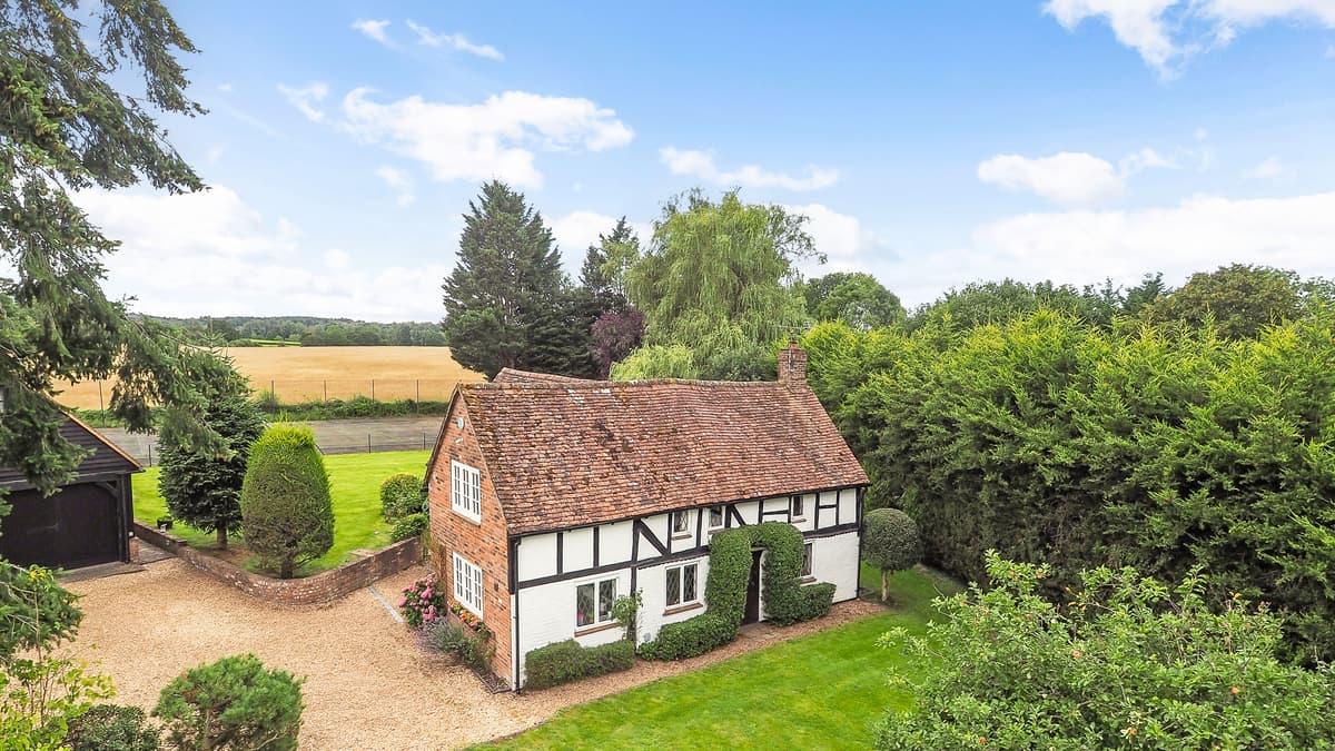17th century cottage for sale comes with its own tennis court