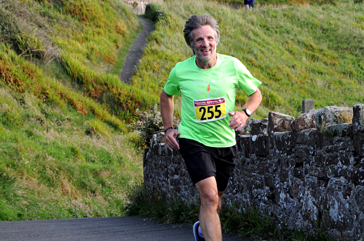 Dave Philips running series round two action (Photo: Orran Smith)