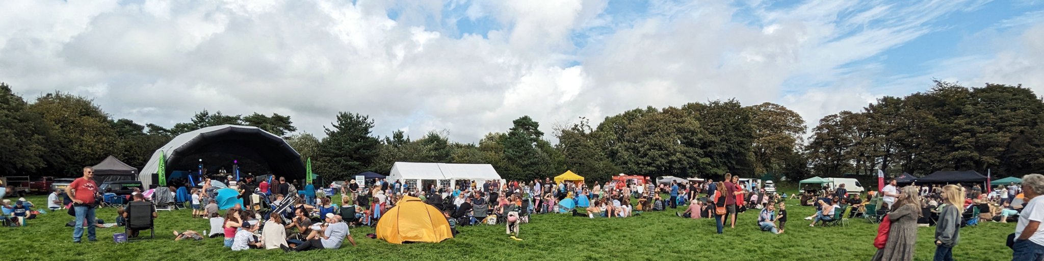The festival saw good weather and a good turnout