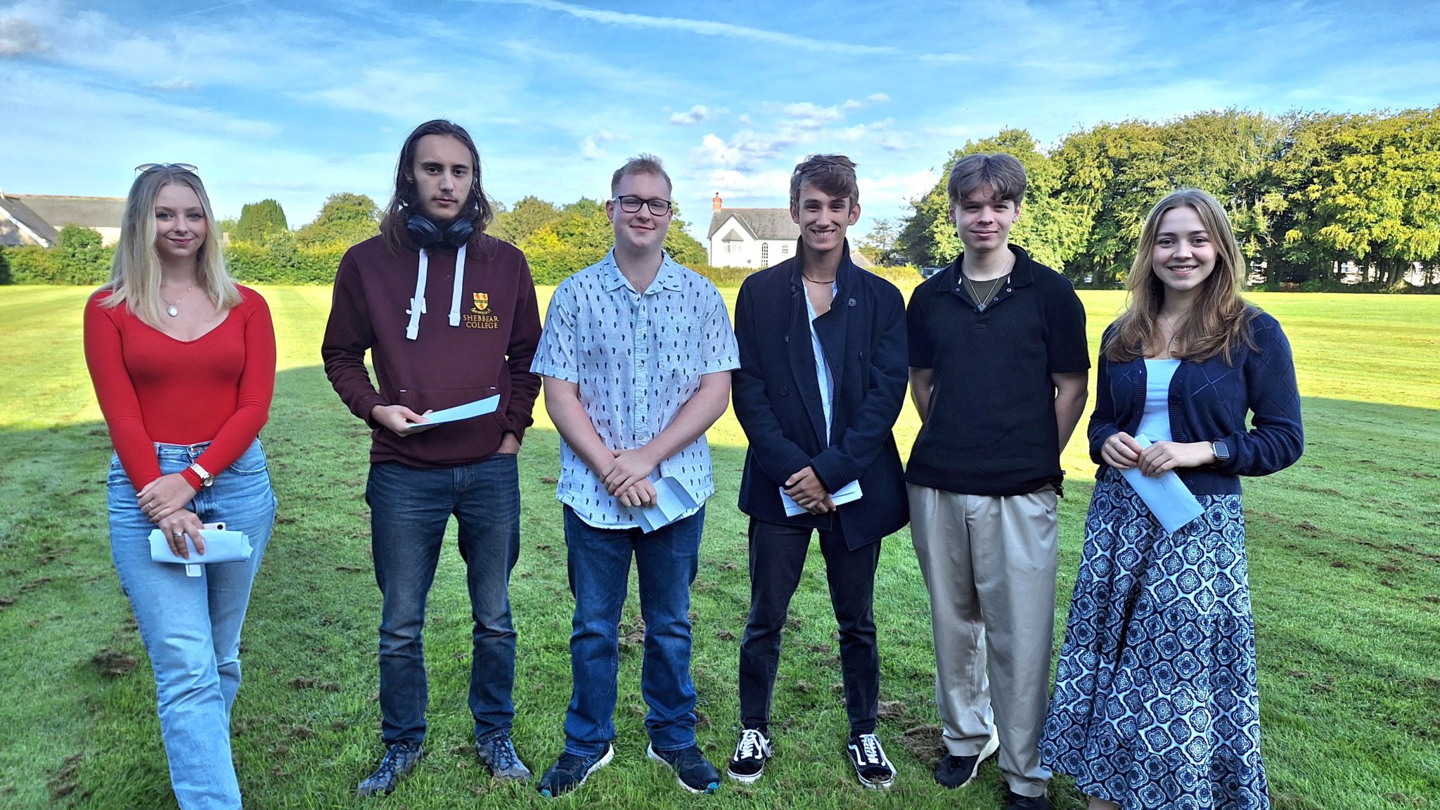 A-Level Results Day at Shebbear College