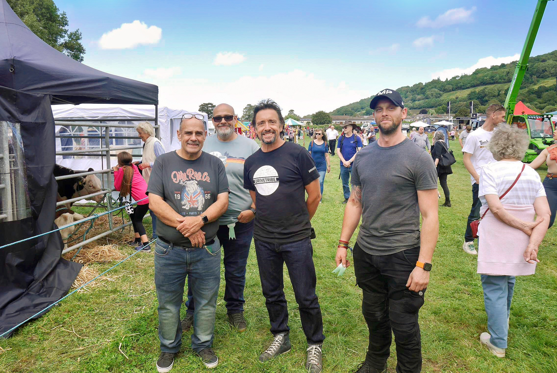 TV's Richard Hammond was a guest of honour at the show