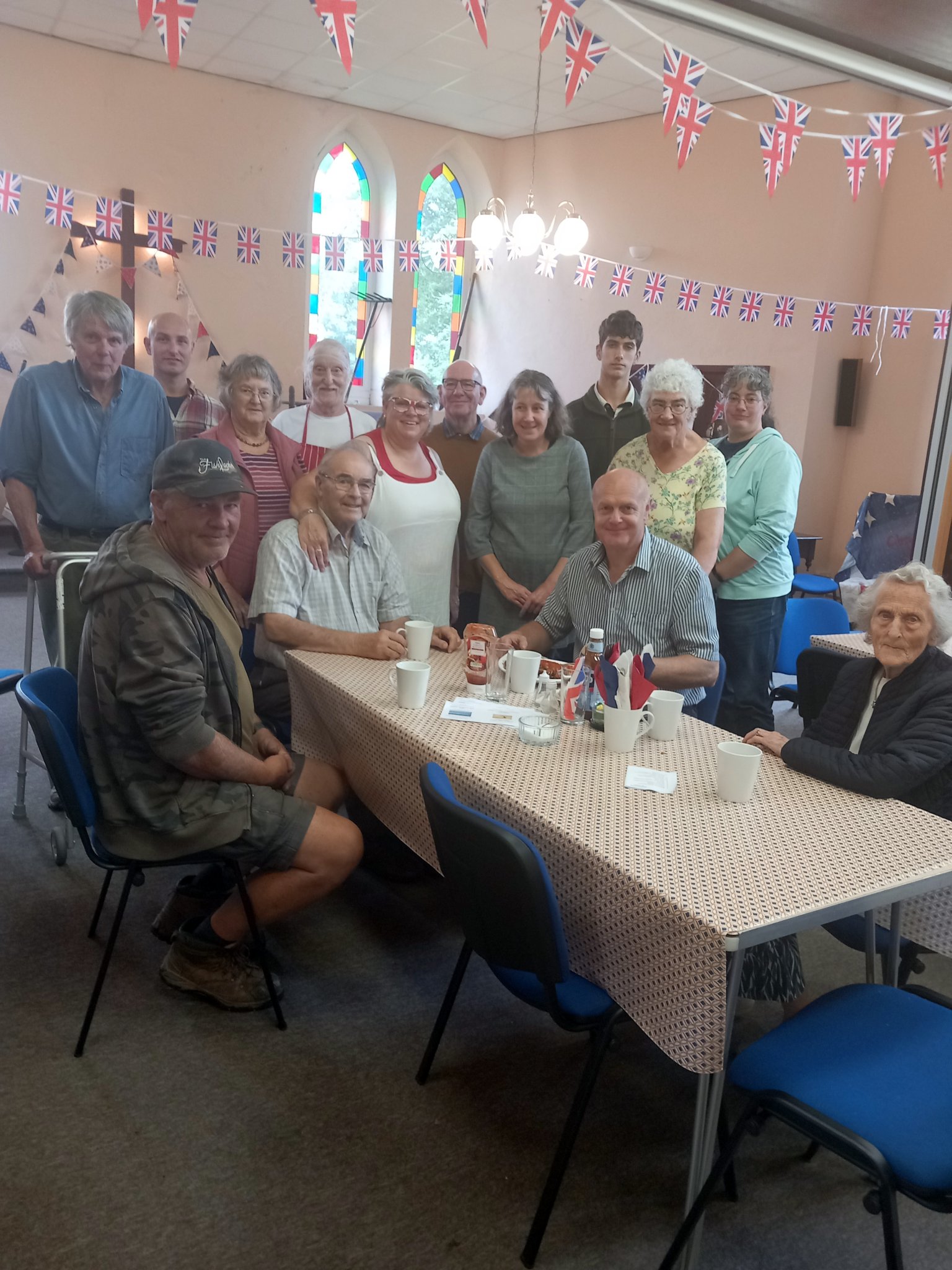 Stoke Climsland Methodist Church Celebration Weekend helpers