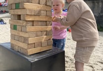 Beach entertainment for all the family at festival