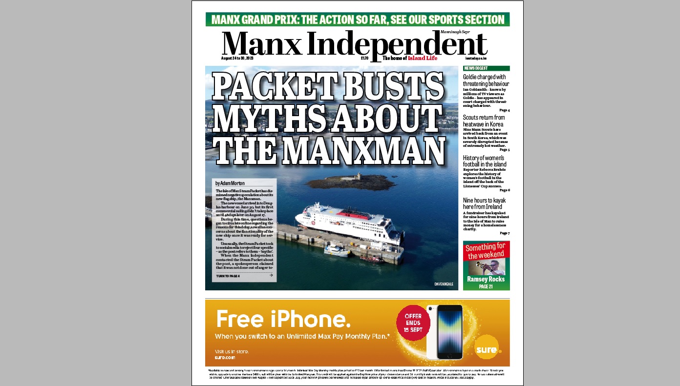 Manx Independent, August 24, 2023